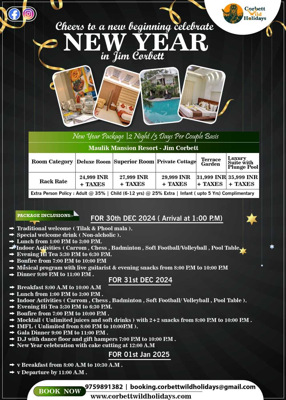 Corbett Wild Holidays